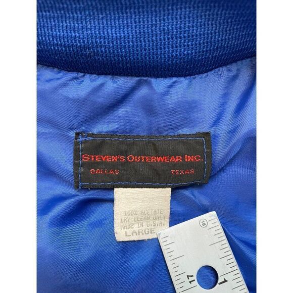 VTG Great American Race Interstate Batteries Norfolk Disney Jacket Men Large 80s - Picture 10 of 12